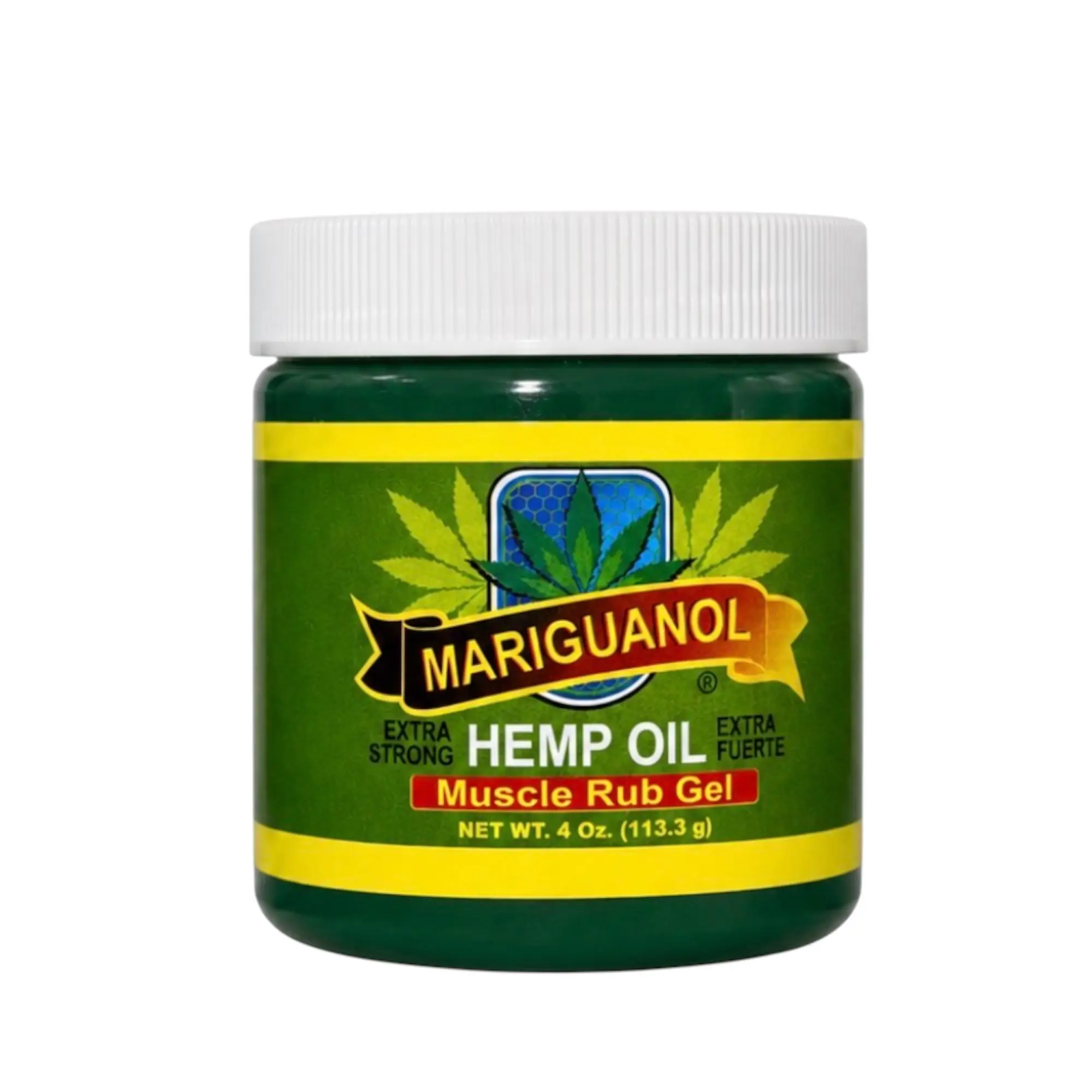 Mariguanol muscle rub gel- Herbal Massage Gel 4oz – Warming Body Massage Formula for Relaxation & Skin Care, 125 g