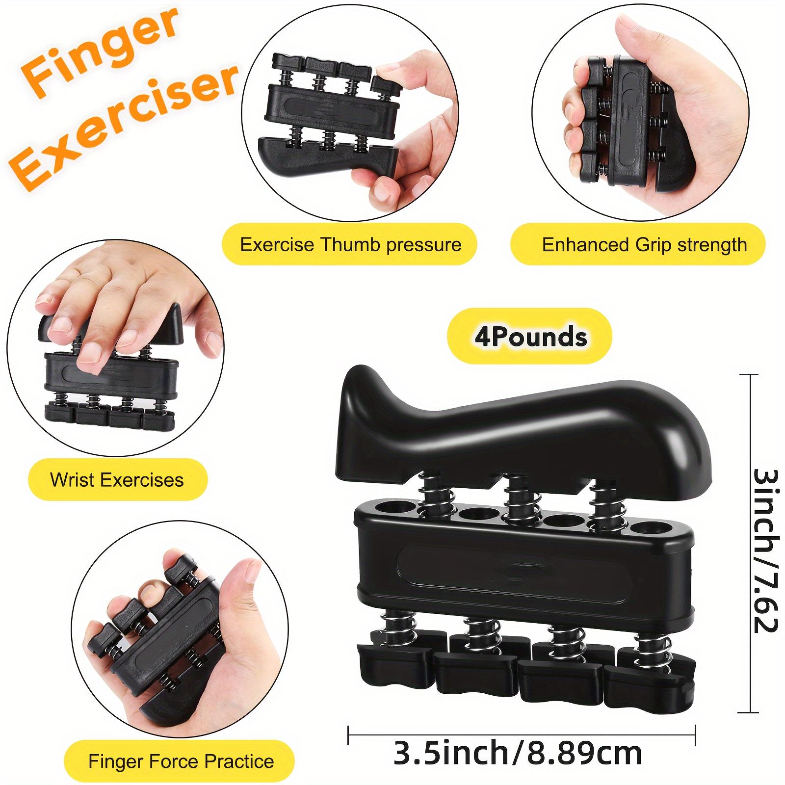 5-piece Grip Trainer Set - Adjustable Grip Trainer (5-60kg), Finger Stretching and Exerciser, Handheld Grip Trainer Designed for the Arm, Suitable for Climbing, Weightlifting, Fitness, Office Workers, and Musicians