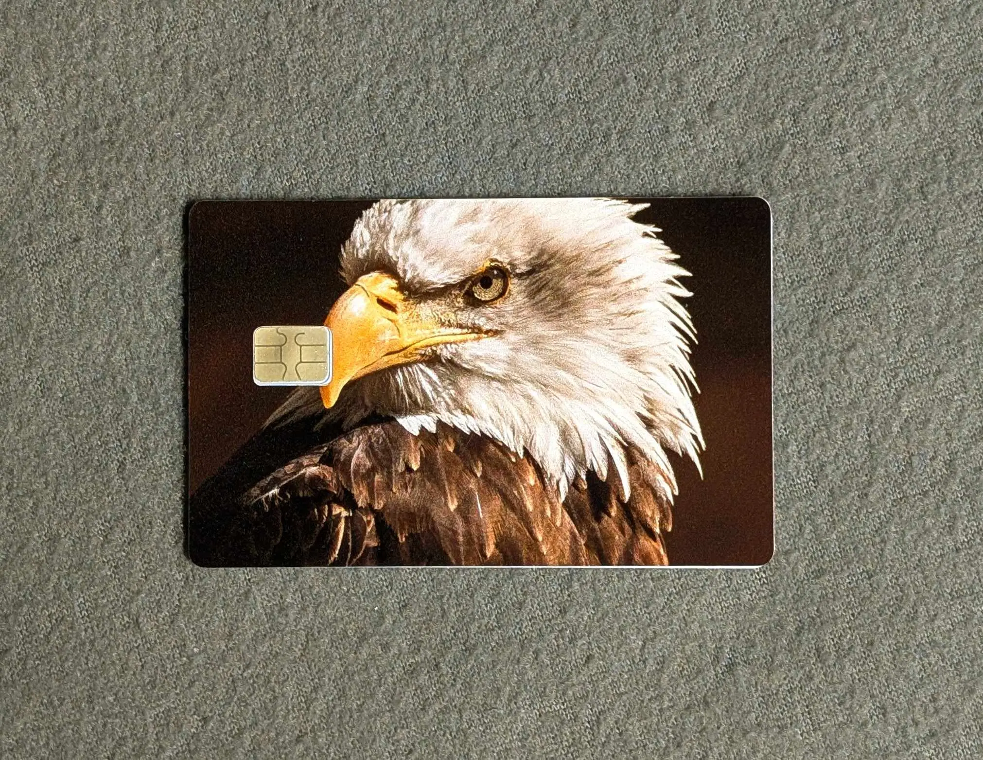 American Eagle #59-R-2026 Card Protector Sticker, Overlay, Decorative Only
