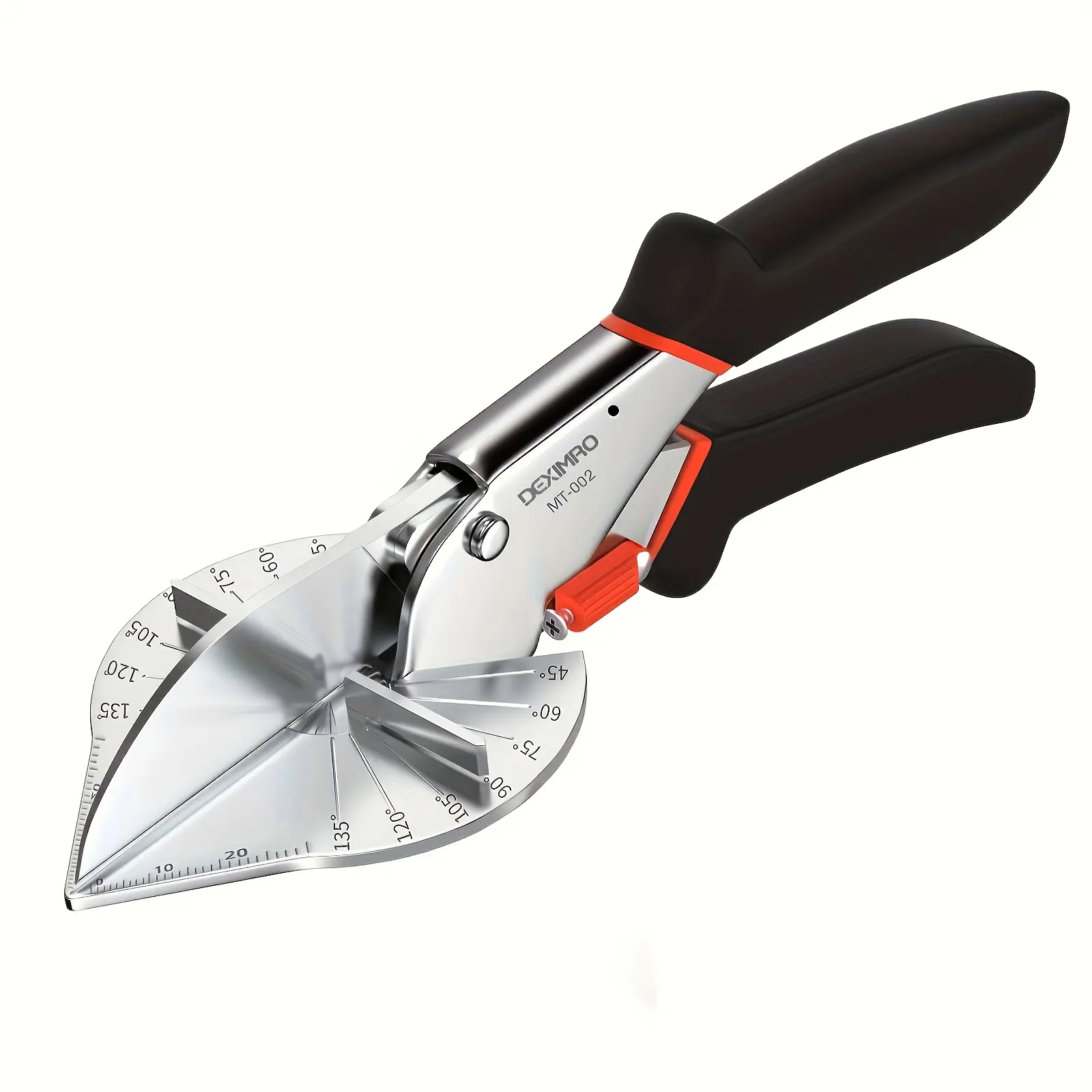 Stainless Steel Miter Shear - Adjustable 45°-135° Angle Cutter with Replacement Blades, Precision Tools for Trimming Tasks, Gadgets for Moulding, Tools and Gadgets for Carpentry Home Supplies