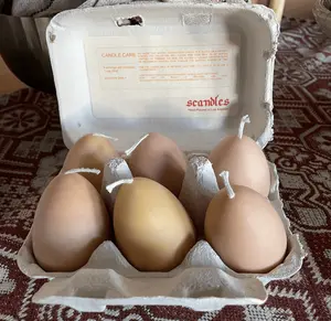 Z - Eagle Rock Store - Scandles Candles - Egg Candle