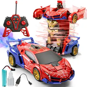 Remote Control Spider Car - Transform Robot RC Cars, Toys for Kids  3-6 Years Old Boy Toddlers Gifts