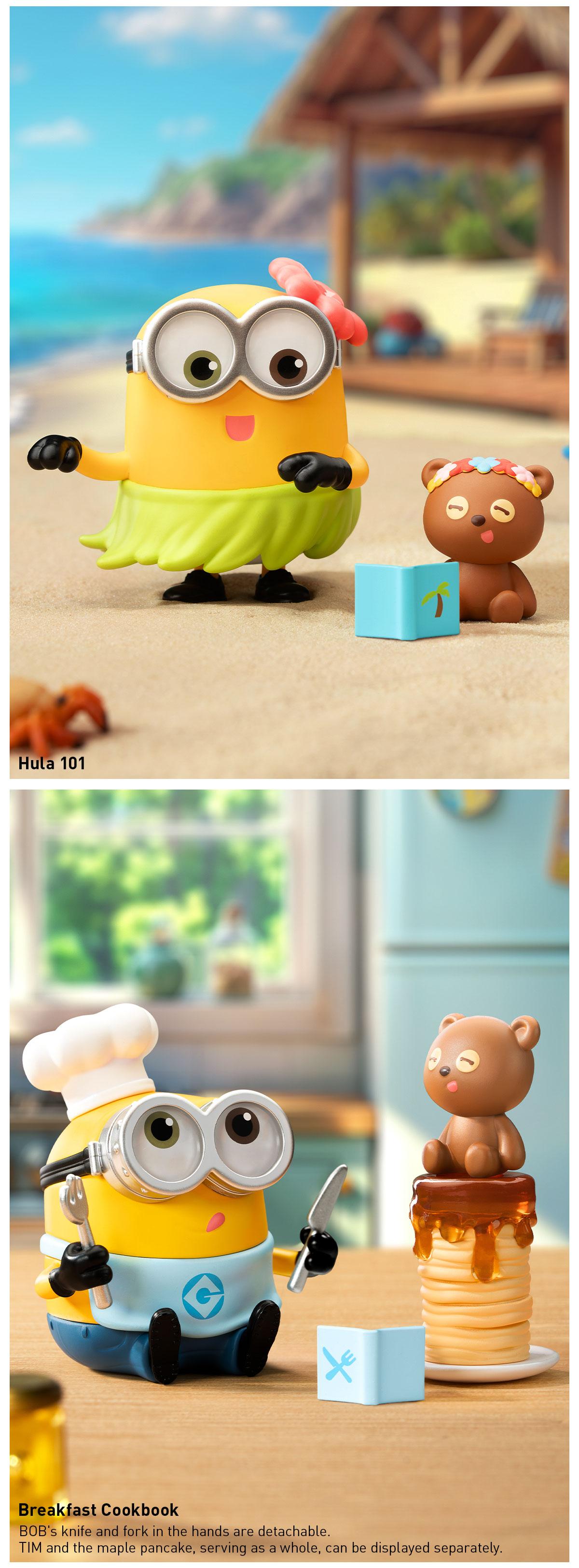 POP MART Minions Bedtime Stories by Bob and Tim Series Figures