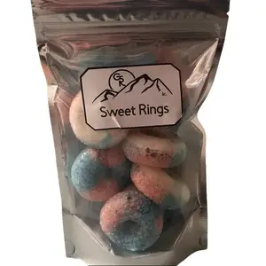 Sweet Rings Gummy Candy - Freeze Dried Gummy Candy