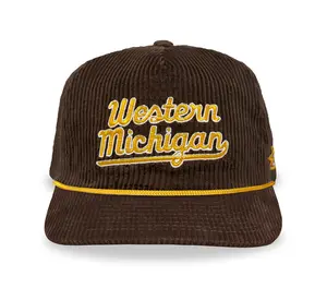 Western Michigan Snapback: Corduroy