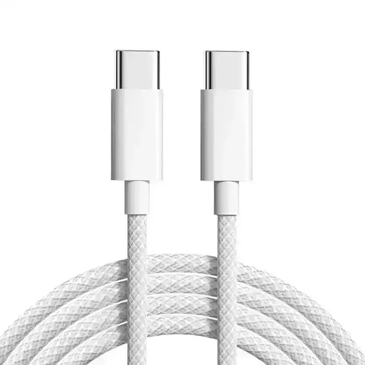 Premium 60W USB-C to USB-C Fast Charging Cable – High-Speed Charging & Data Transfer – 3.3FT (1M)