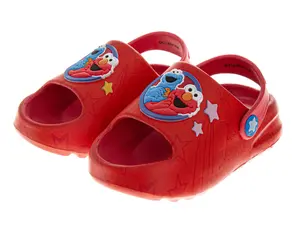 Sesame Street Elmo Character Kids Dual Sizes Clogs (Toddler/Little Kids)