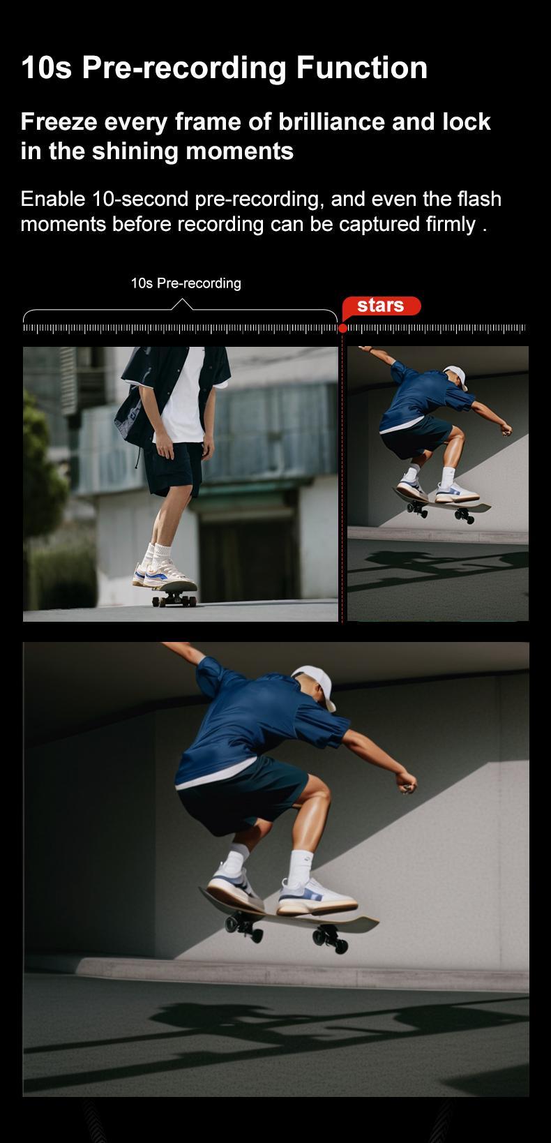 NUISK WiFi Action Camera with Dual Touch Screens Waterproof Up to 98ft 5X Zoom EIS Stabilization Compact Magnetic Mount ,Ideal Gift for Girls, Boys Teenagers, and Beginners, Birthday Christmas Gift Stick Bodycam Camera TikTokShopSpringGlowUp