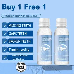 Temporary Tooth Repair Kit for Dental Care | Halloween Makeup Fake Teeth to Fix Gaps & Holes