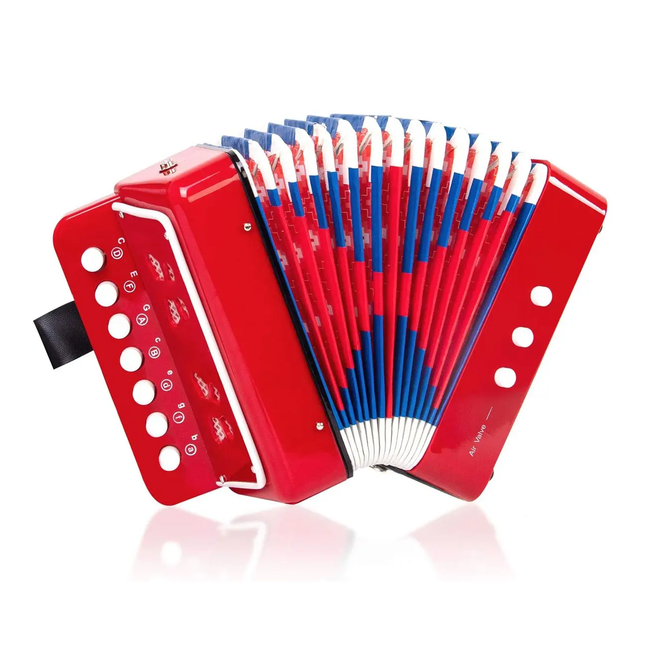 Mini Accordion Instrument, Lightweight Portable Design, Ideal Gift for Kids Ages 9-12, Perfect Musical Gift for Beginners