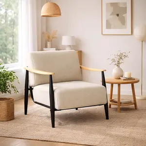 【Deal】Homy Casa Modern Accent Chair & Convertible Sofa Bed for Living Room, Cozy Fabric Sleeper Sofa, With Arm or Armless Options, Ideal for Apartment & Small Space