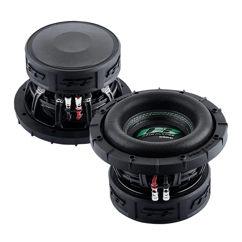 Deaf Bonce Apocalypse DB‑SA2508 D1/D2 8″ Subwoofer – 800W RMS / 1600W Max, Dual 1+1 & 2+2 Ohm
