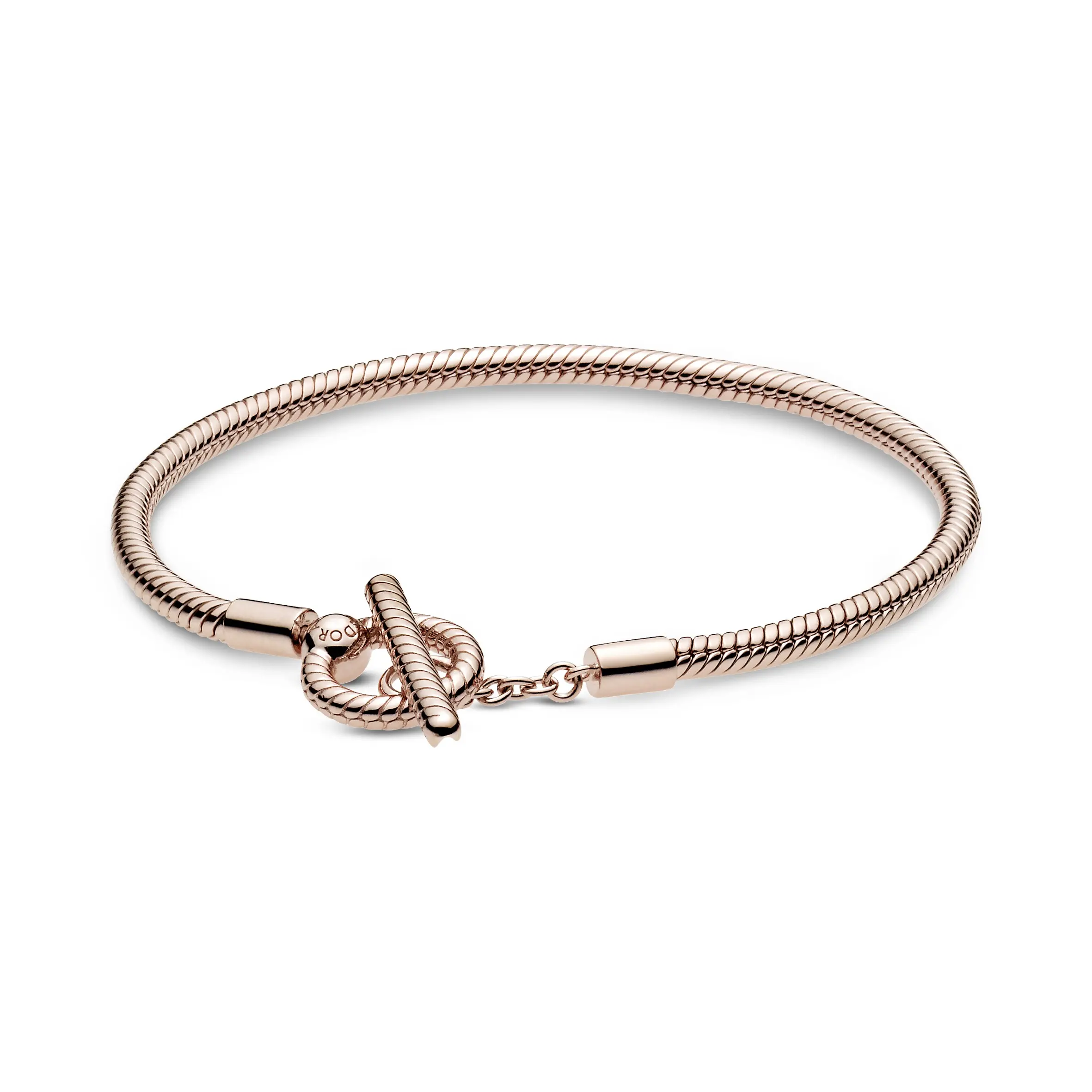 Pandora Moments T-Bar Snake Chain Bracelet 589087C00-23