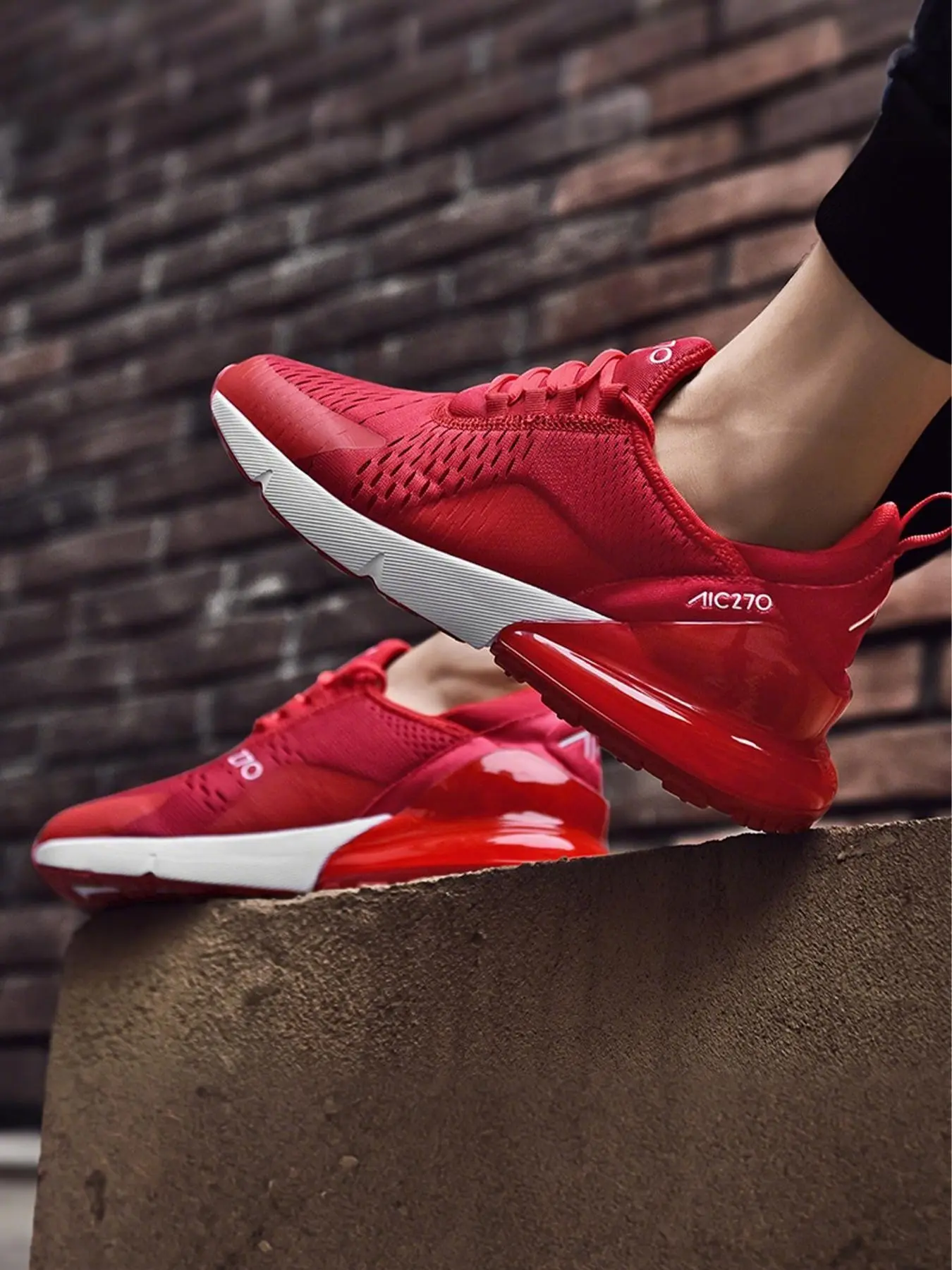 Men's Outdoor Running Shoes, Couples' Sports Shoes, Running Sneakers, Comfortable Daily Wear, Breathable Fabric, Air Cushion Design, Perfect Gift