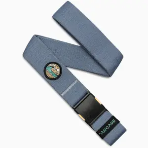 Arcade Save the Waves Belt - Surf-Ready Performance with Original Design by Erik Abel - 10% of Sales Support Conservation Efforts