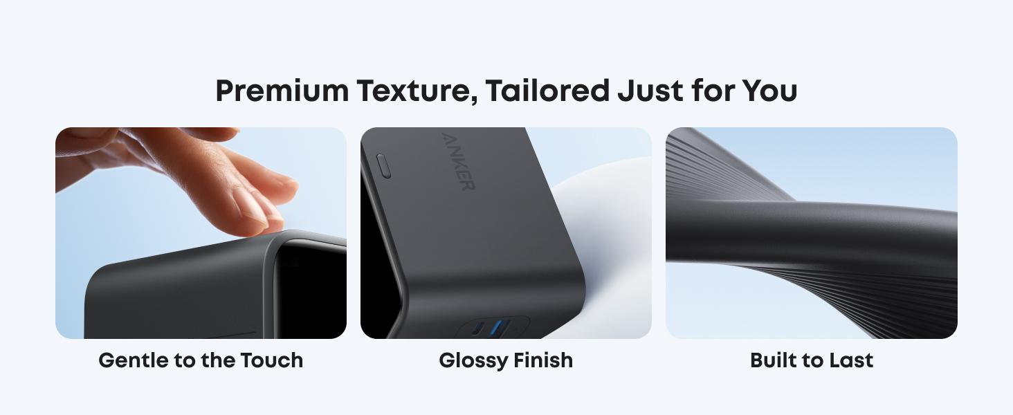 [Limited Offer]Anker Nano 7-in-1 USB-C Charging Station with 2.3ft InstaCord, 3 USB-C, 3 AC Outlets, 1 USB-A, 100W Desktop Power Strip for iPhone 17/16, MacBook, and More, Perfect for Multitasking