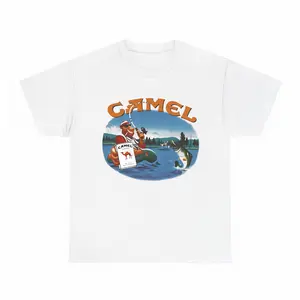 Graphic Tee Retro 90s Camel Cigarette Surfing T-Shirt graphic t shirts