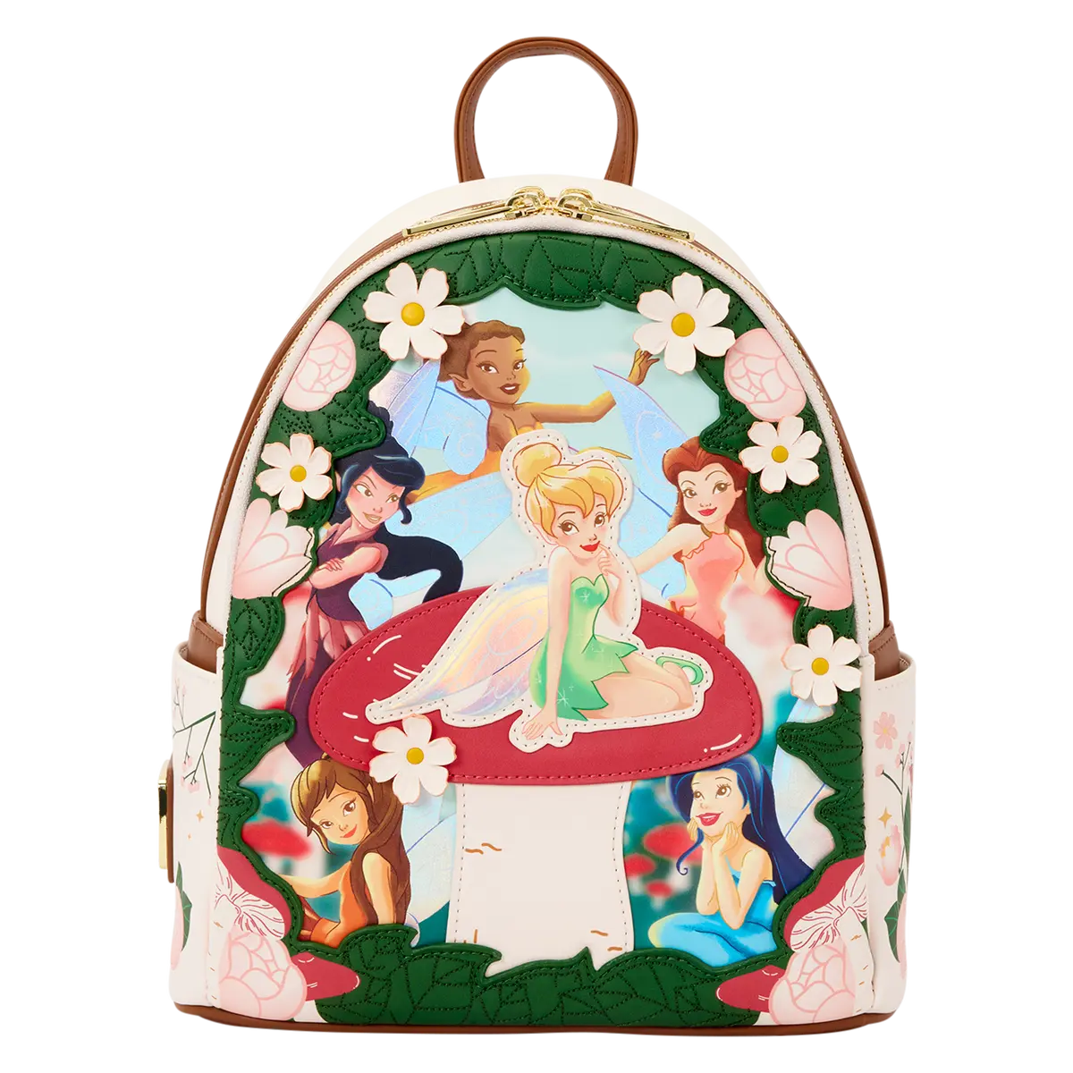 Loungefly Disney Tinker Bell & Friends Fairy Print Mini Backpack