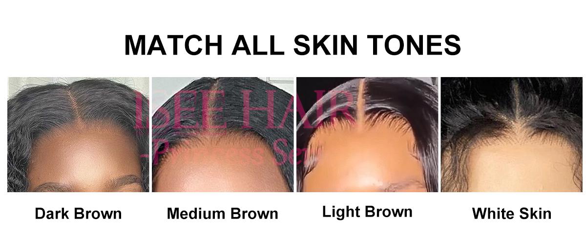 【Trending Color】ISEE HAIR Wear Go Highlight Brown Color Kinky Curly Middle Length Wig 7*5 Lace Closure Wig Pre-plucked Natural Hairline Beginner Friendly #SpringStatements