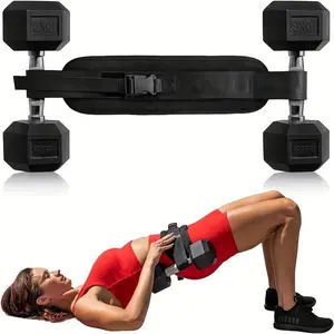 Valentine's Day limited-edition gift Hip Thrust Adjustable Resistance Weight Belt for Home Workouts, Kettlebell Training & Butt Shaping with Extra Cushioning and Adjustable Resistance equipment. Resistance Exercise Manual Push-Pull Roller Dumbbell