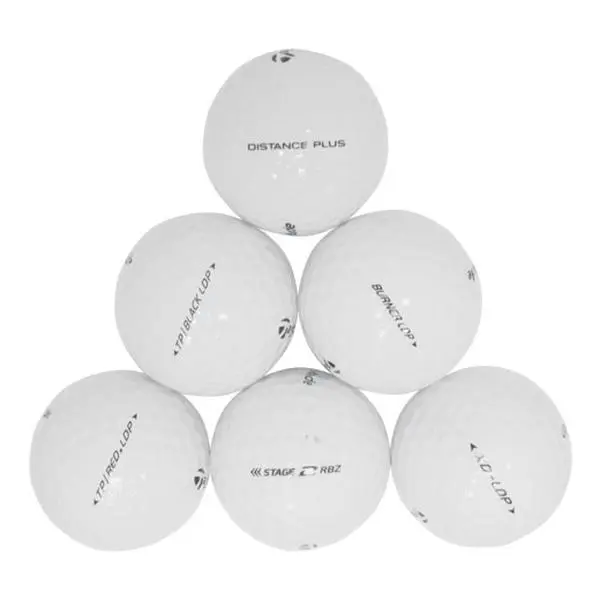 TaylorMade Recycled Golf Balls - Mint Grade Variety Pack Mixed Models Set, Golf Equipment with Varied Feel, Good Value for Everyday Play Golfers