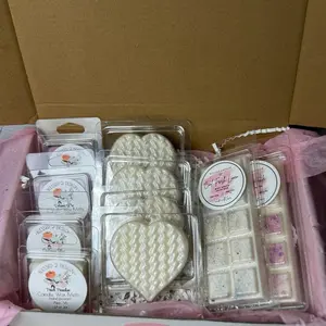 Sample Box Candle Wax Melts Clamshell