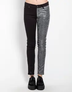 SPLIT SHINE JEAN SILVER SPLIT SHINE JEAN SILVER