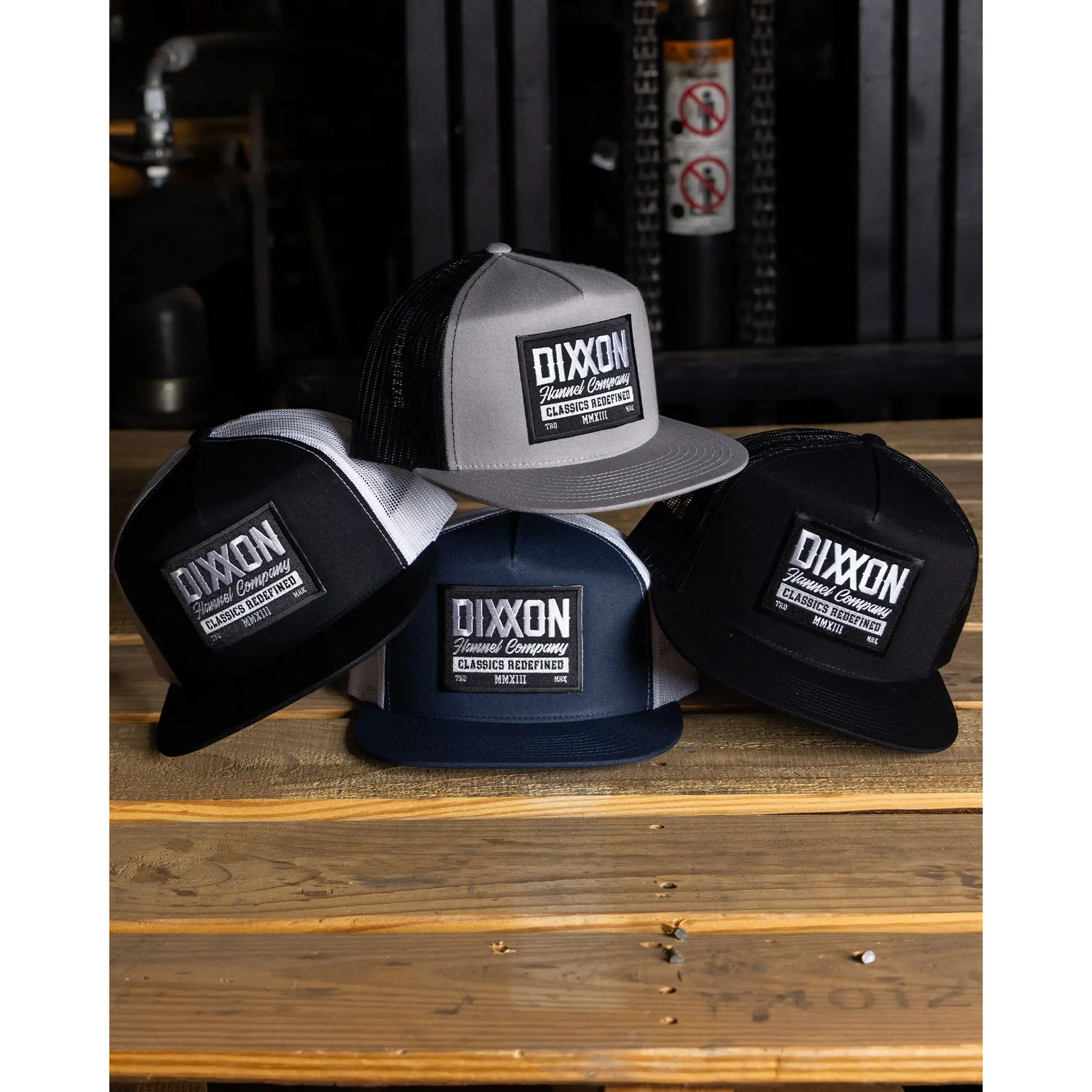 Billboard Flat Bill Trucker Snapback