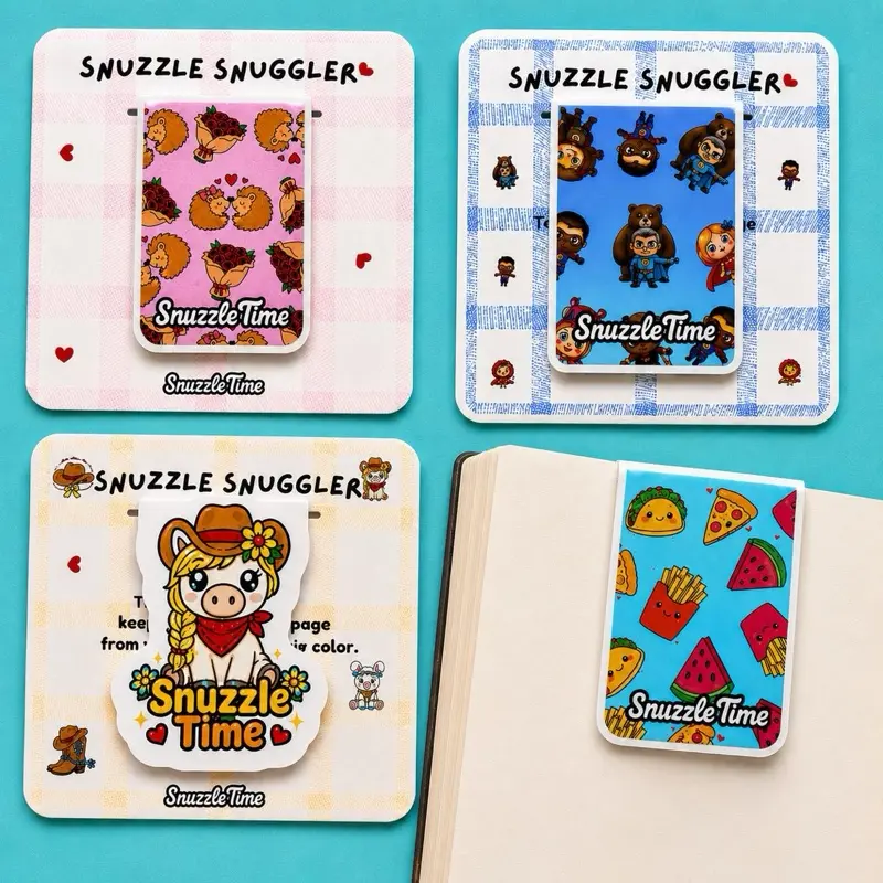 Snuzzle Snuggler Magnetic Paper Clip