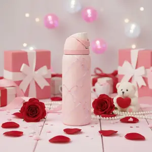 New Owala Sugar Plum Fairy Holiday Collection - FreeSip Insulated Stainless Steel Tumbler with Straw for Sports and Travel, BPA-Free Sports Water Bottle, 32 oz