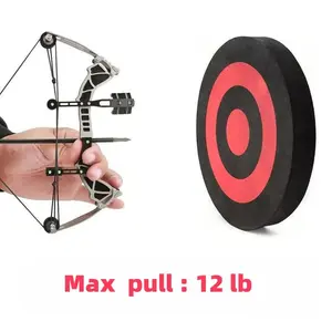 mini composite bow set Compound Bow And Arrows Set For Game Bow  RH/LH Archery Stainless Steel Gift adult toy Beginner Compound Bow Training Kit Game Gift