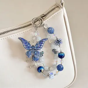 Wings of the Butterfly - Vintage Rhinestone | STAR Exquisite Heavy-Duty Key Chain