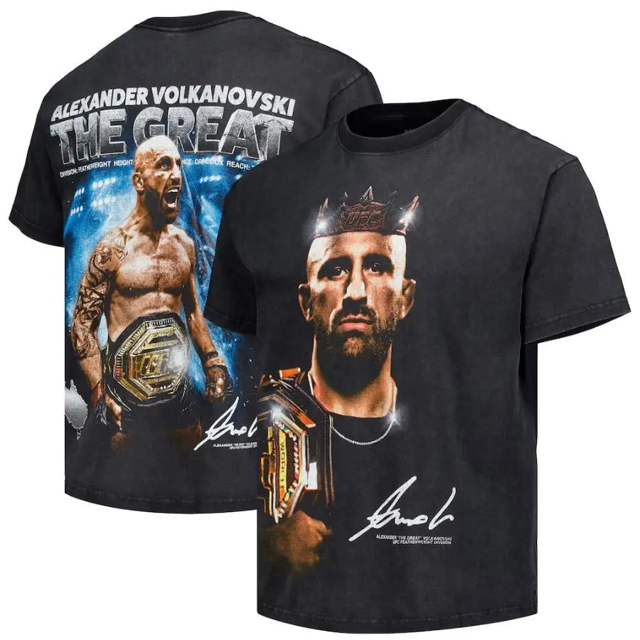 Alexander Volkanovski King Again T-Shirt, Vintage 90s Graphic Tees, Sweatshirt, Hoodie, Ufc Gift, MMA Y2K Streetwear Top, Gift for Him, Gift For Her