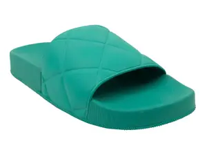 Bottega Veneta Rubbersole Sandal Teal Blue