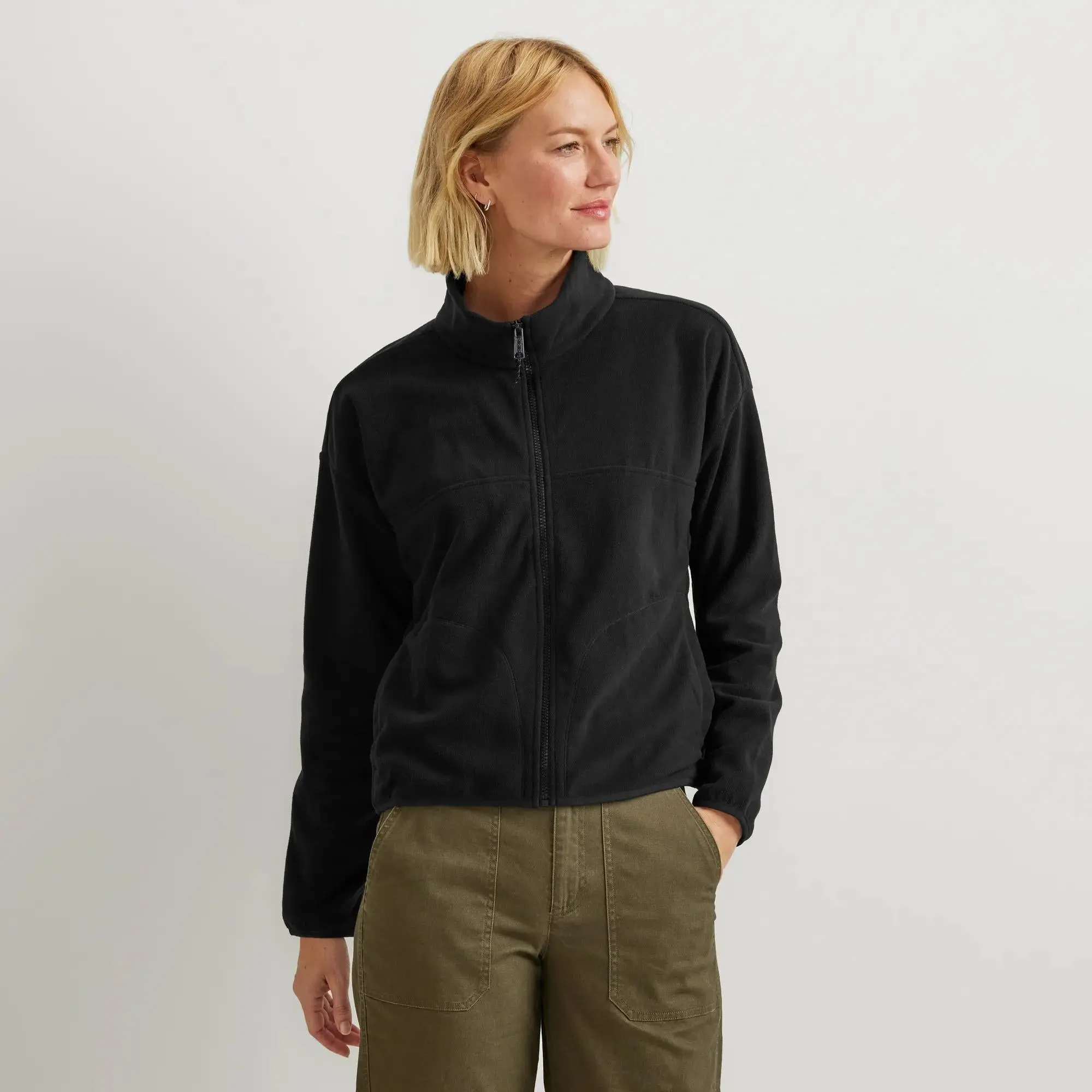 Eddie Bauer Women's Quest Fleece 2.0 Full-Zip Jacket Soft Fleece Everyday Wear