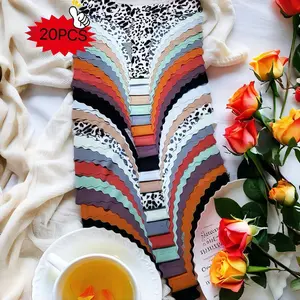 20 Piece of Women's Sexy Low-Rise Seamless Panties – Soft Comfortable Fabric,Thin but Non-Sheer,Lightweight & Breathable,Stretchy No Tightness,Basic Style,Ideal for Daily Wear & Outdoor Activities,thong,underwear for women,Womenswear,ladies' intimates