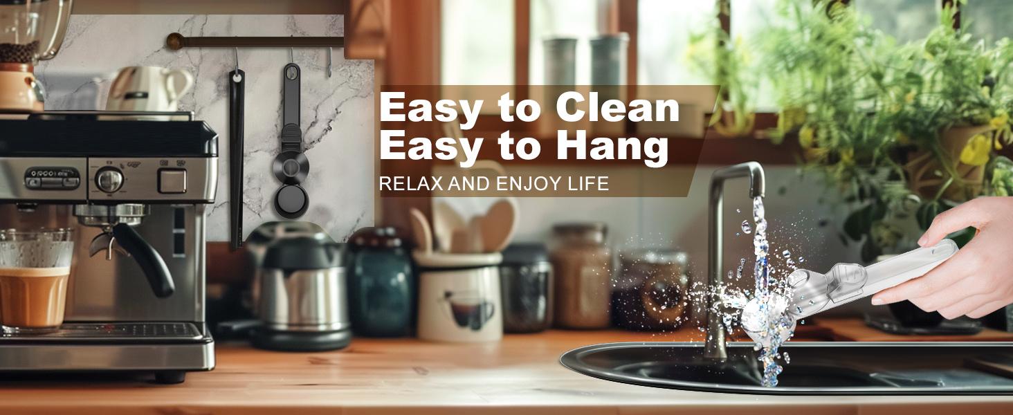 2 Pack Reusable K Cup Coffee Scoop & Funnel – 2 Tbsp Measuring Spoon