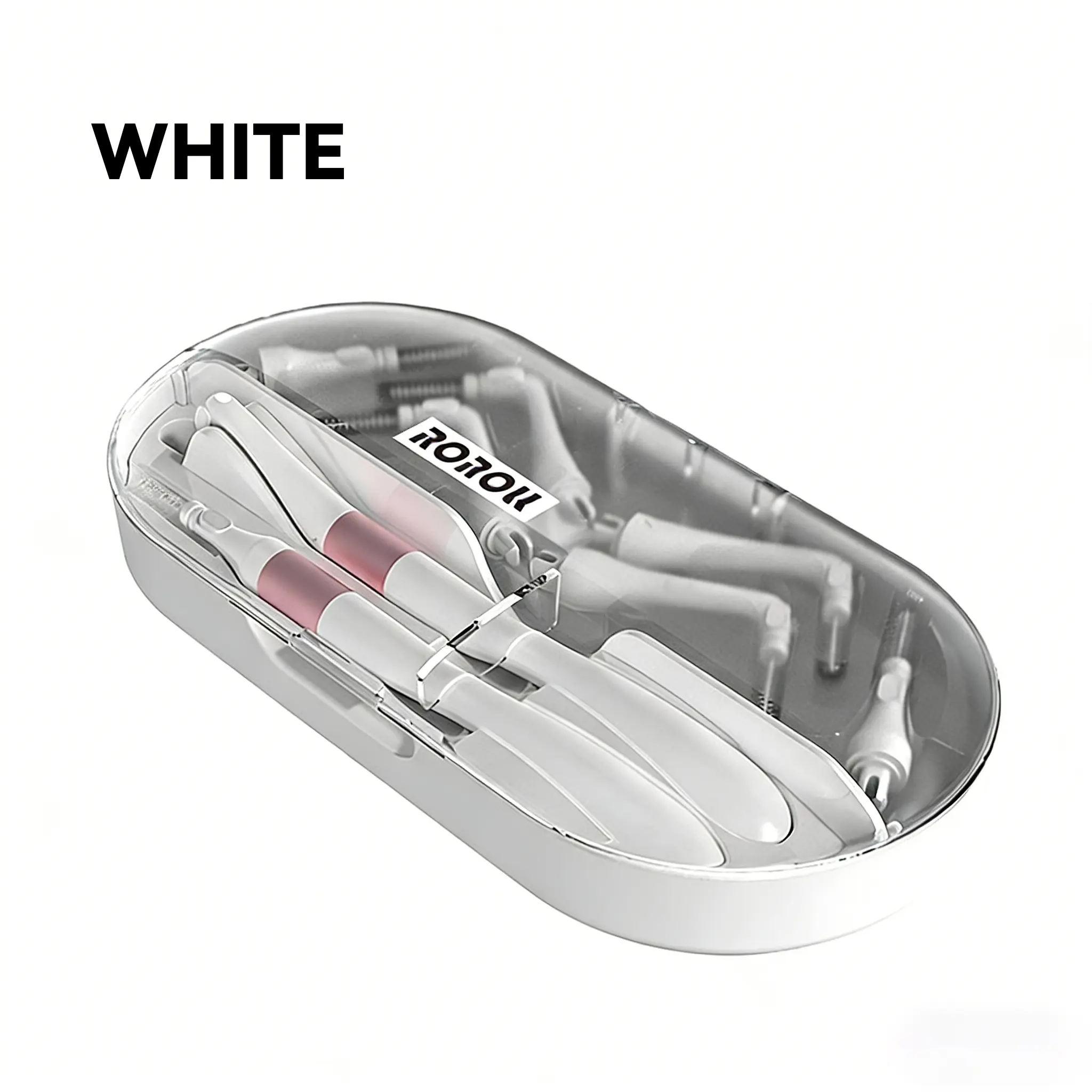 L-Shaped Interdental Brushes for Braces - Professional DuPont Bristle Refill Heads, Includes I-Type Heads & Portable Case. Designed to Clean Around Wires & Brackets for Superior Orthodontic Care.