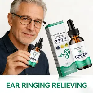 30ml Eelhoe Cortexi Ear Drops - Lavender Lemon Grape Seed Oil Blend for Tinnitus & Ear Ringing Relief, Ear Inflammation Care & Healthy Hearing
