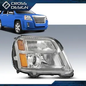 CROSSDESIGN Right Headlight Assembly Passenger Side Fit For 2010-2015 GMC Terrain GM2503350