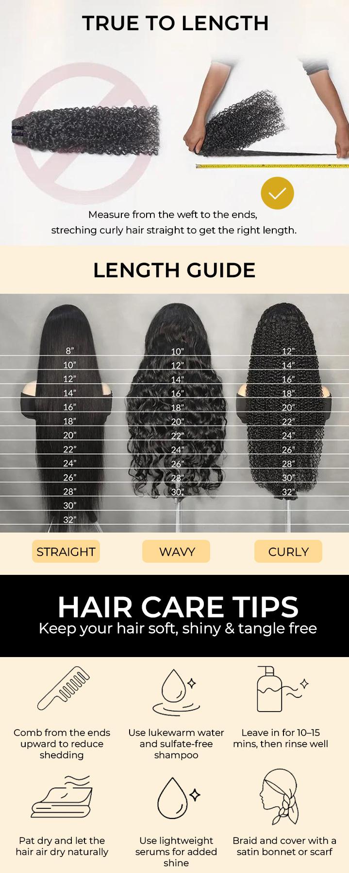 [Wequeen] 4C-Friendly Wear & Go V Part Wig Kinky Curly No Leave Out Glueless Human Hair Wigs for Beginner Protective Style - Natural Black #1b