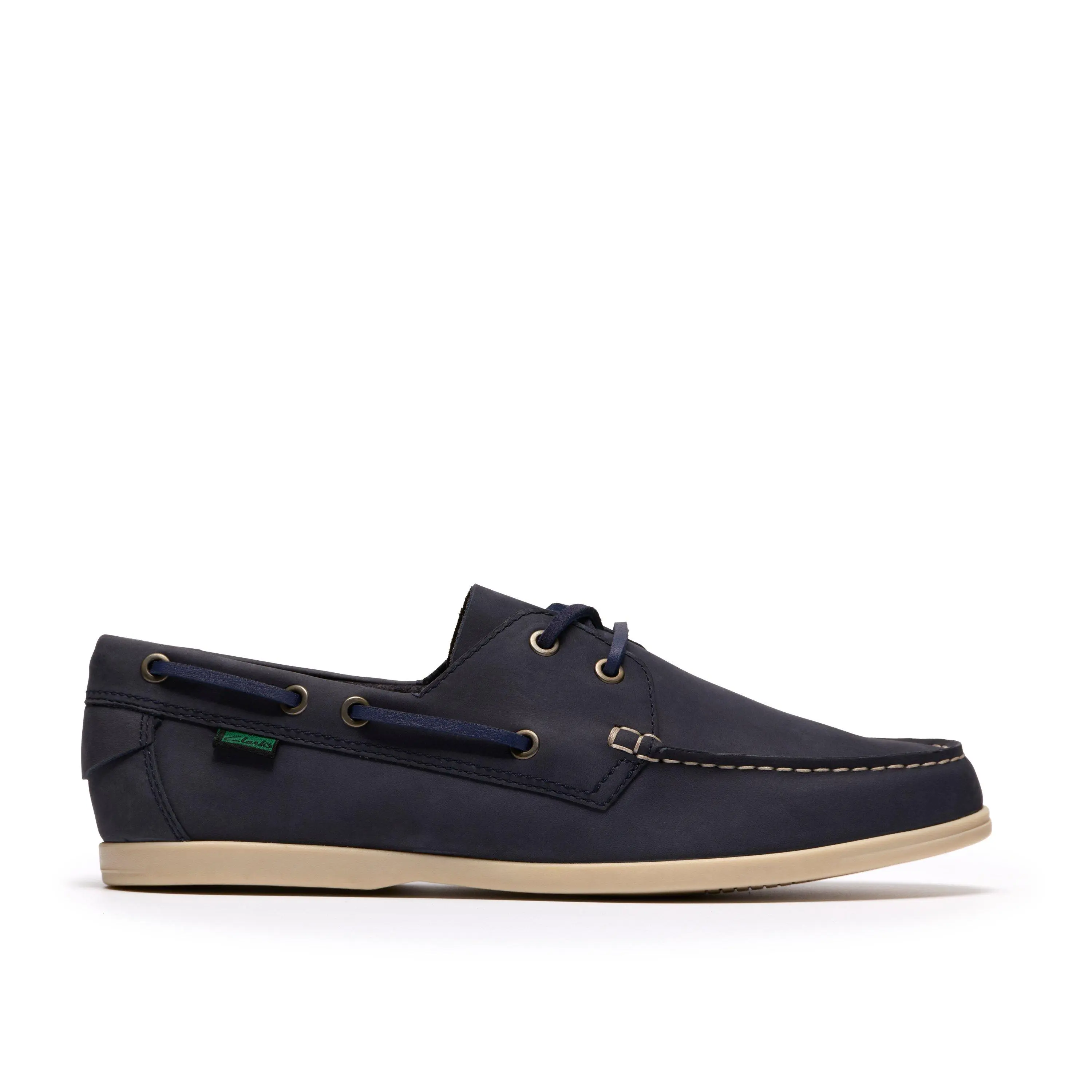 Clarks Mens Charmouth Lace Boat Shoes