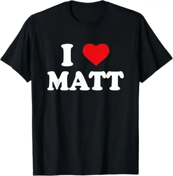 Summer t Shirts I Heart Matt T-Shirt