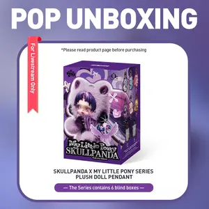 unboxing - SKULLPANDA × My Little Pony Series Plush Doll Pendant