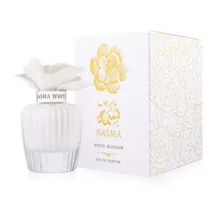 Assala Prime NASMA WHITE BLOSSOM Eau De Parfum 3.4FL / 100ML Unisex - Floral, Milky, Vanilla - Elegance, long lasting, affordable fragrance for men and women