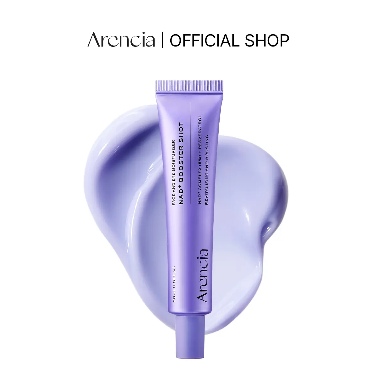 NAD+ Time-Rewind Booster Shot, Firming & Revitalizing Serum with 5% NAD+ Complex, Peptides & Resveratrol, 1.01 fl. oz.
