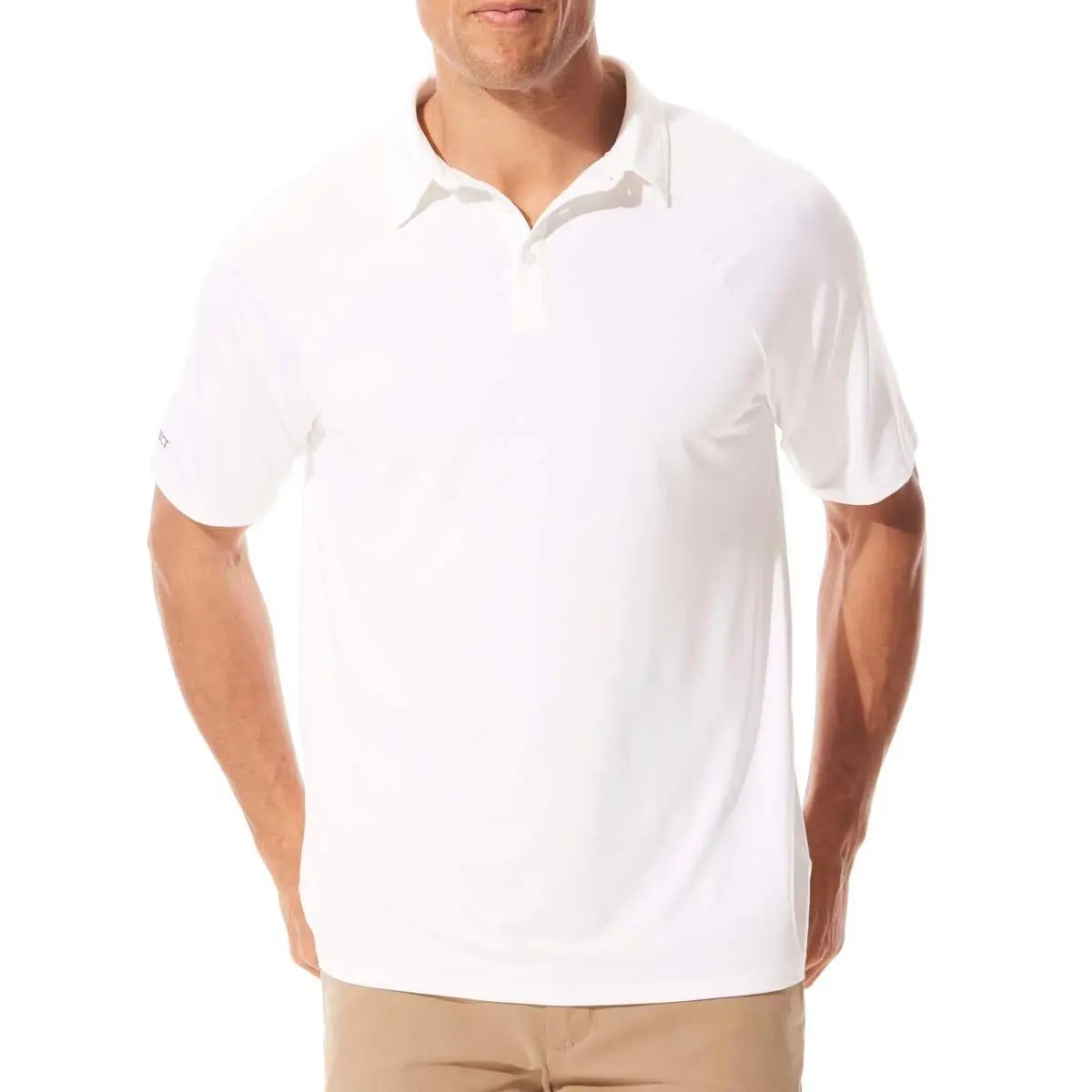 Resort | Men's Short Sleeve Polo | Bright White
