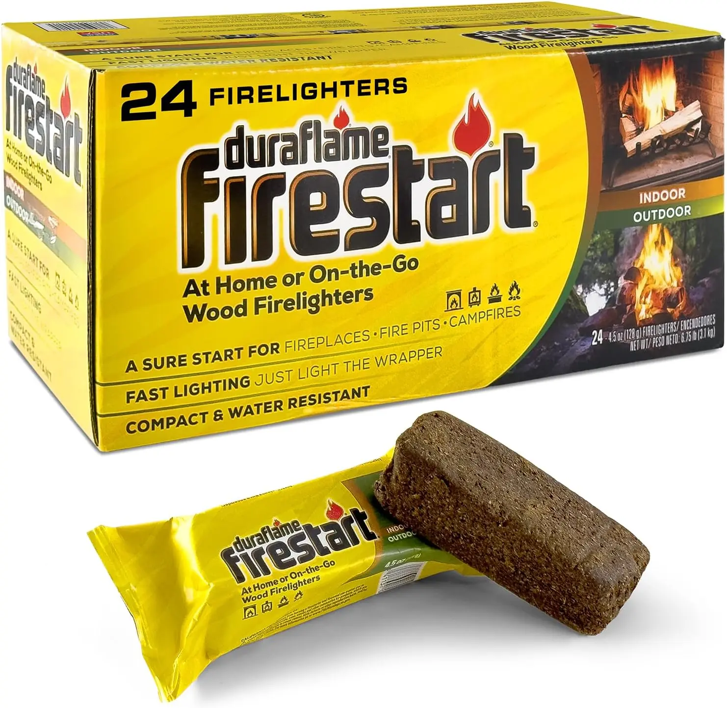 Fire Starter for Indoor and Outdoor Use