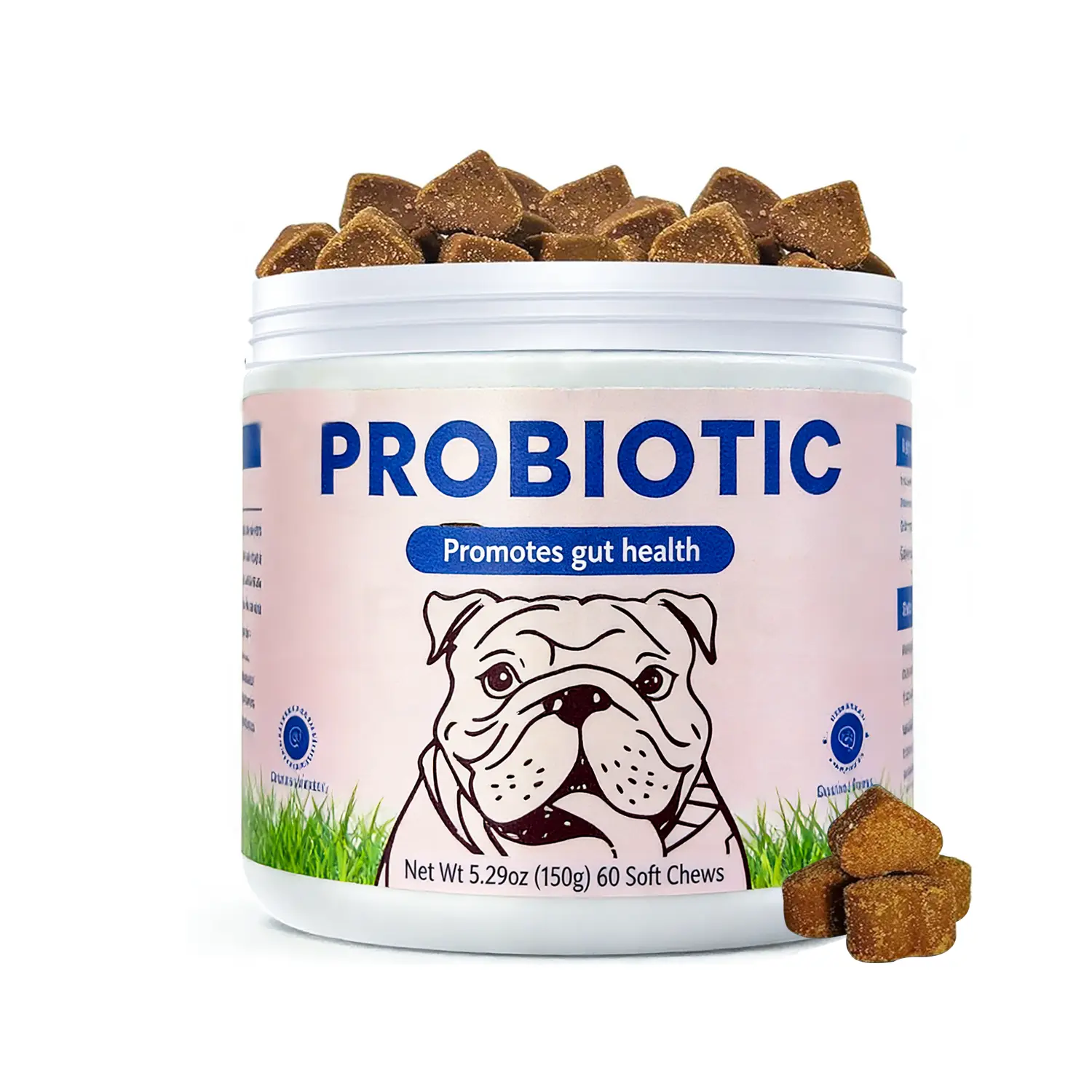 Probiotics for Dogs - Digestive Health & Gut Support Soft Chews - Seasonal Allergy Relief & Immune Boost Supplement - Delicious Pork Flavor (60 Count) and Itch Relief Dog Chews Bundle and Mobility Supplement Bundle, Canine Nutritional Supplement,summervib
