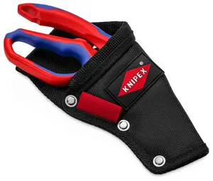 Knipex 95 05 20 Angled Electricians' Shears with Holster